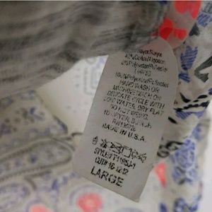 Honey Punch Tops - Honey Punch Top Space Dye Semi Sheer Floral Honey Punch Tops - Honey Punch Top Space Dye Semi Sheer Floral
